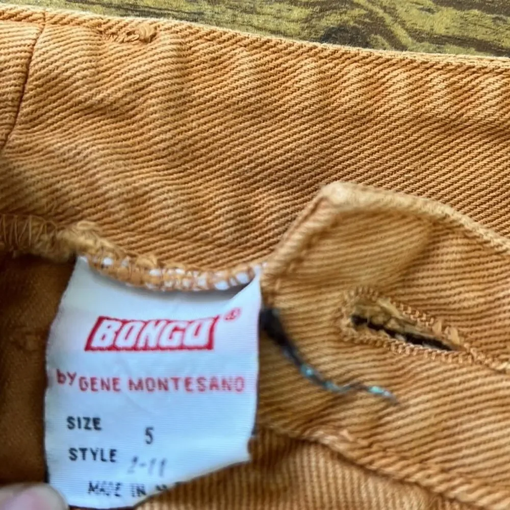Vintage 90’s BONGO Light Brown High Rise Cotton Mom-Jeans - Picture 9 of 12